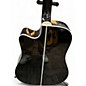 Used Takamine GD34CE Black Acoustic Electric Guitar