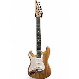 Used Lyx PRO STRAT Natural Solid Body Electric Guitar