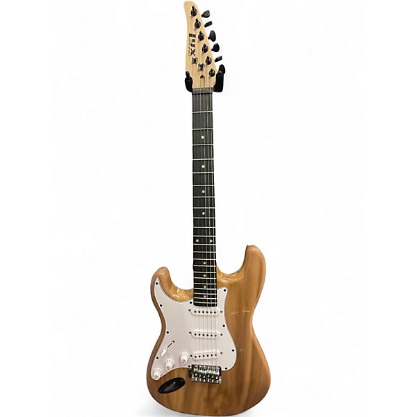 Used Lyx PRO STRAT Natural Solid Body Electric Guitar