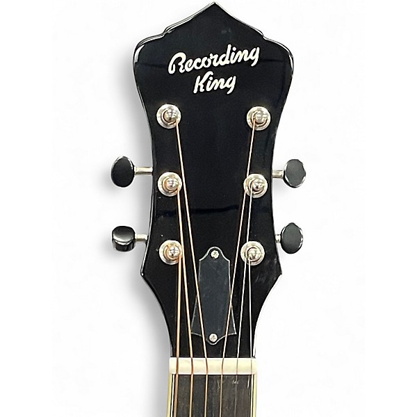 Used Recording King RR36 Maxwell Black Resonator Guitar
