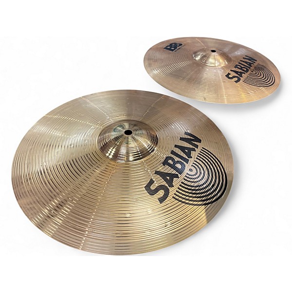 Used SABIAN 14in B8 Hi Hat Pair Cymbal