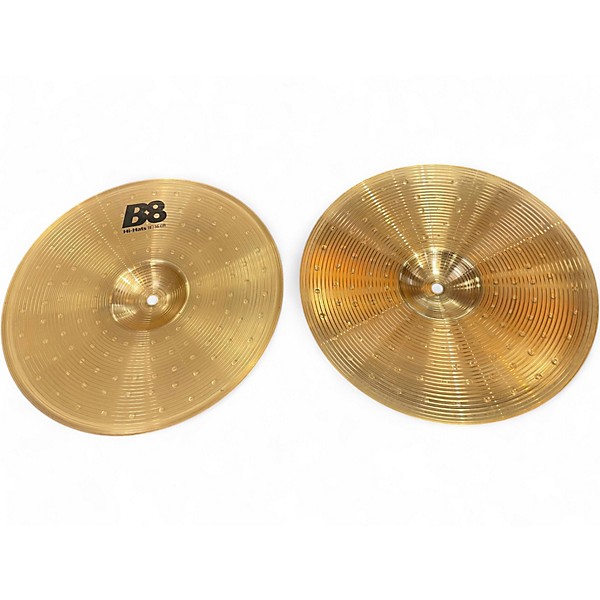 Used SABIAN 14in B8 Hi Hat Pair Cymbal