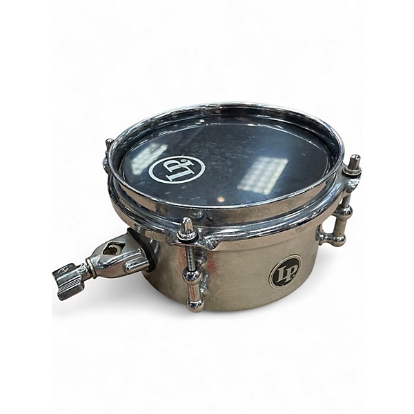 Used LP 6in Micro Timbale Snare Chrome Drum