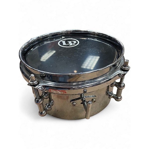 Used LP 6in Micro Timbale Snare Chrome Drum