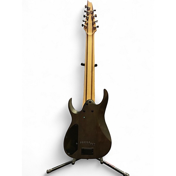 Used Ibanez RG9PB Trans Gray Solid Body Electric Guitar