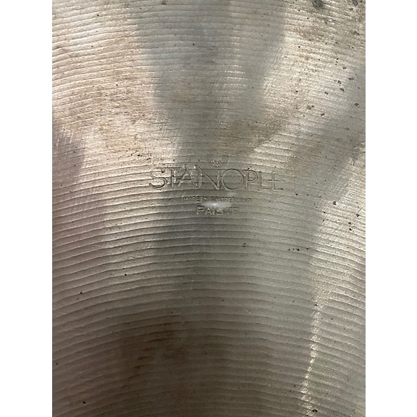 Vintage 1960s Paiste 17in Stanople Cymbal
