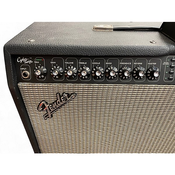 Used Fender Cybertwin 130W 2x12 Guitar Combo Amp