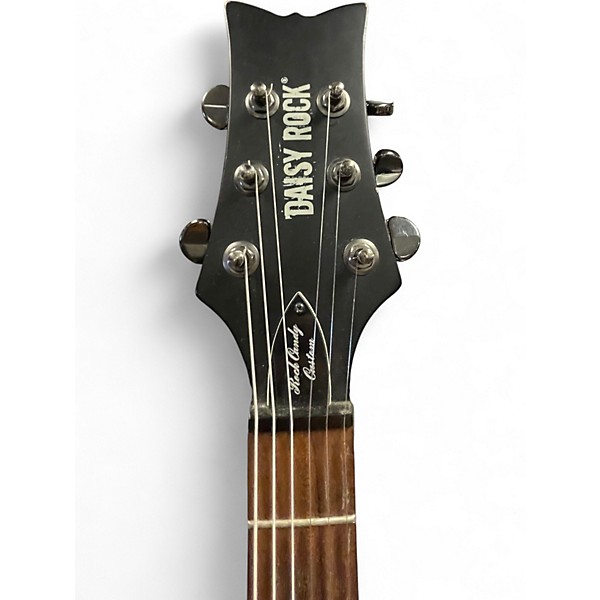 Used Daisy Rock Rock Custom Black Solid Body Electric Guitar
