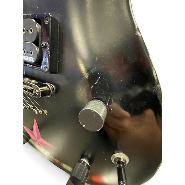 Used Daisy Rock Rock Custom Black Solid Body Electric Guitar