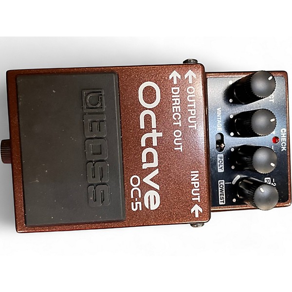 Used BOSS OC-5 Effect Pedal