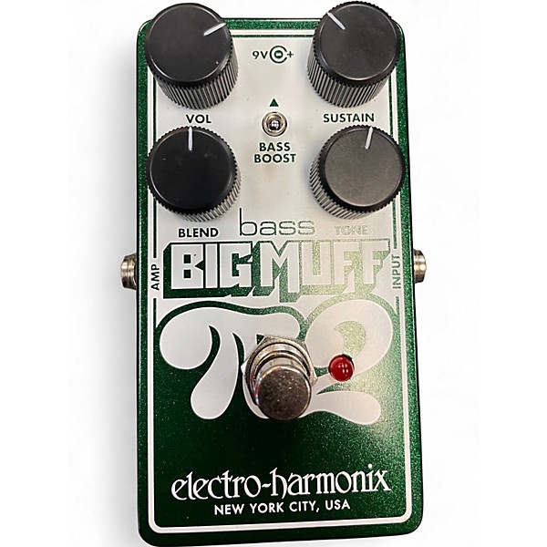 Used Electro-Harmonix Big Muff Nano Bass Distortion Bass Effect Pedal