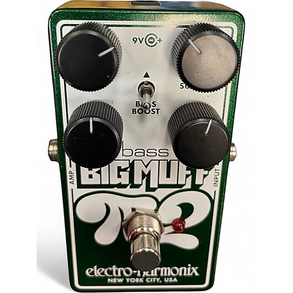 Used Electro-Harmonix Big Muff Nano Bass Distortion Bass Effect Pedal