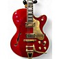 Used Arbor AJ138 TRANS RED Hollow Body Electric Guitar