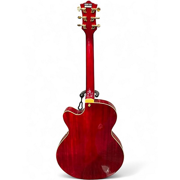Used Arbor AJ138 TRANS RED Hollow Body Electric Guitar