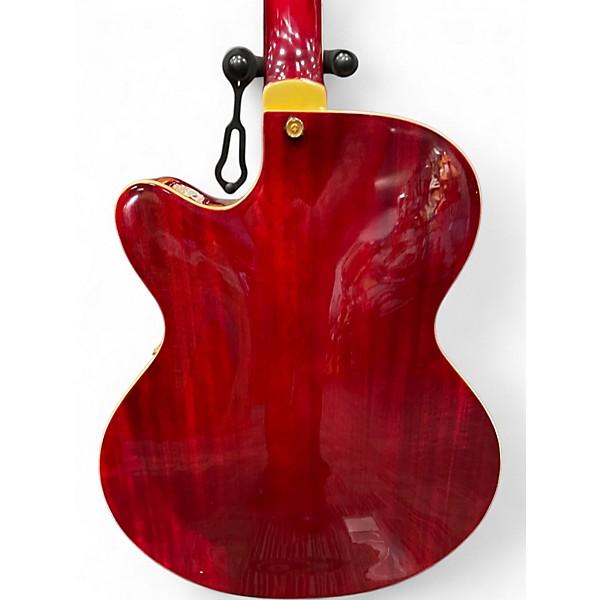 Used Arbor AJ138 TRANS RED Hollow Body Electric Guitar