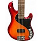 Used Fender DELUXE DIMENSION V BURST AGED CHERRY BURST Electric Bass Guitar