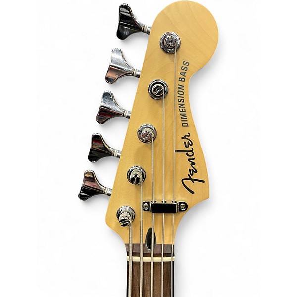 Used Fender DELUXE DIMENSION V BURST AGED CHERRY BURST Electric Bass Guitar