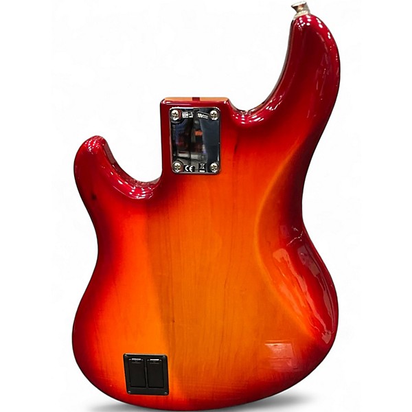 Used Fender DELUXE DIMENSION V BURST AGED CHERRY BURST Electric Bass Guitar