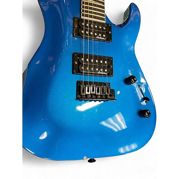 Used Jackson Dinky Standard Blue Solid Body Electric Guitar
