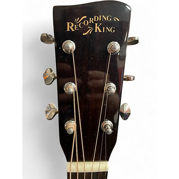 Used Recording King RD-328 Natural Acoustic Guitar