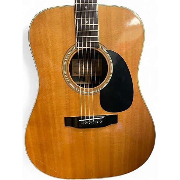 Used Fender F75 Natural Acoustic Guitar