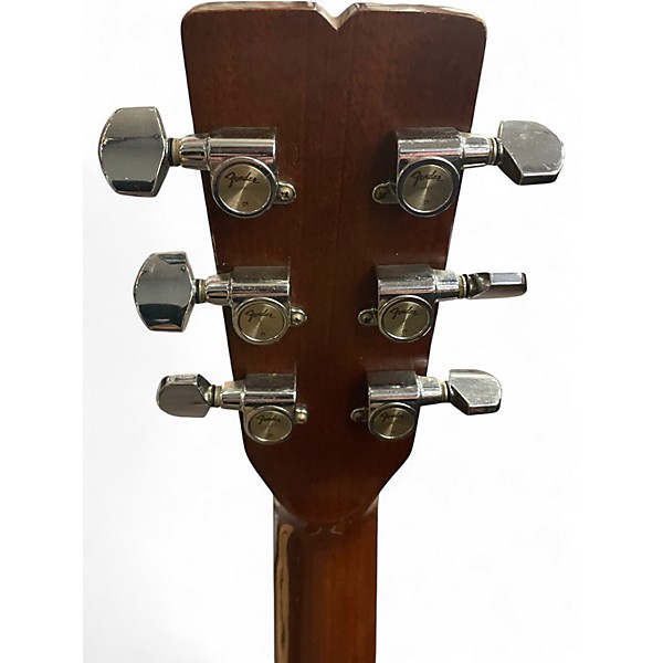 Used Fender F75 Natural Acoustic Guitar