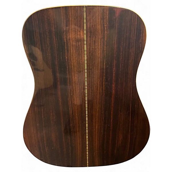 Used Fender F75 Natural Acoustic Guitar