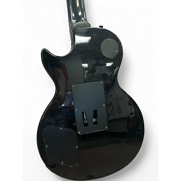 Used 2010 Epiphone Nightfall Black Solid Body Electric Guitar