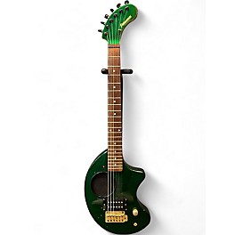 Used Fernandes ZO-3 GREEN Solid Body Electric Guitar