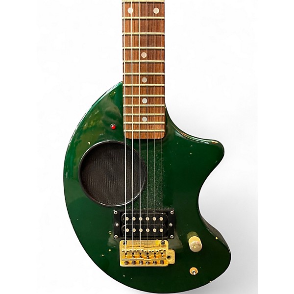 Used Fernandes ZO-3 GREEN Solid Body Electric Guitar