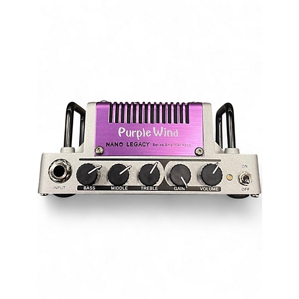 Used Hotone Effects Nano Legacy Purple Wind Solid State Guitar Amp Head