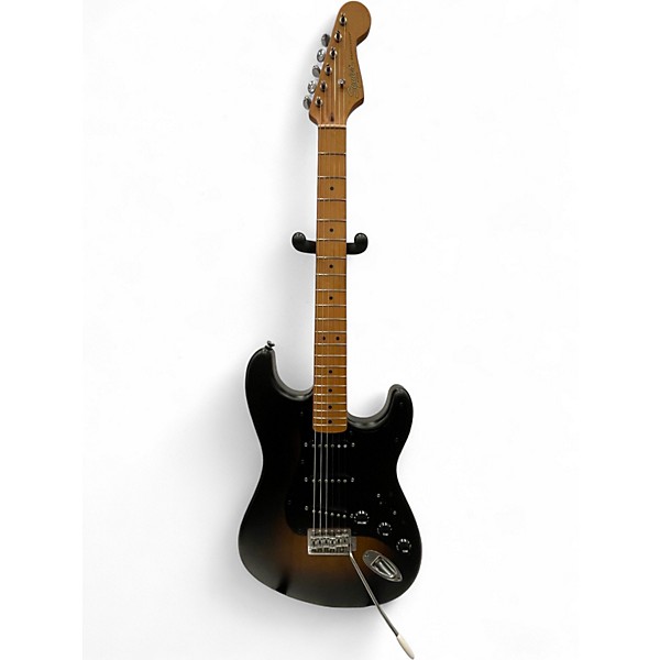 Used 2022 Squier 40th Anniversary Stratocaster Satin Wide 2 Color Sunburst Solid Body Electric Guitar