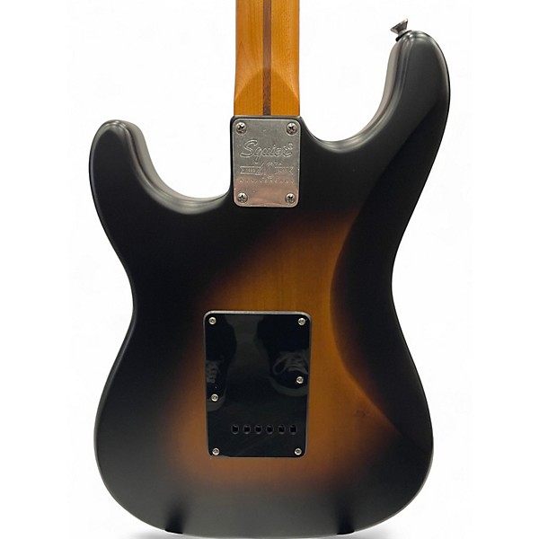 Used 2022 Squier 40th Anniversary Stratocaster Satin Wide 2 Color Sunburst Solid Body Electric Guitar