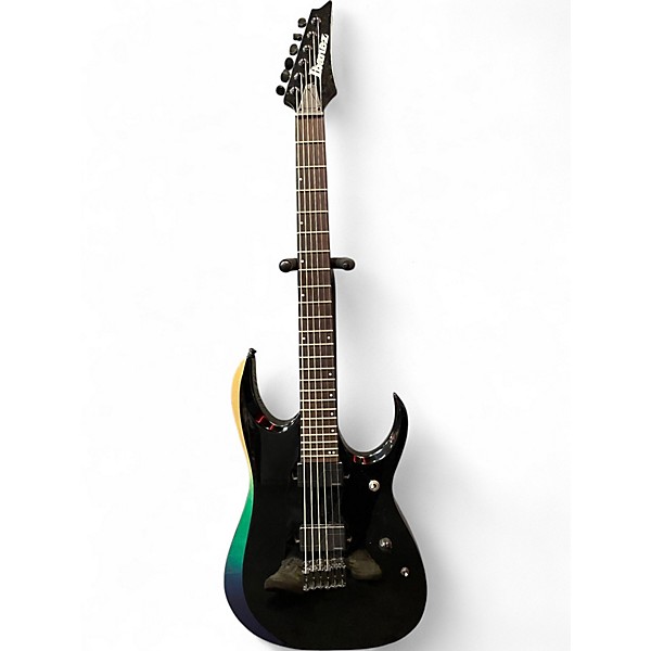 Used Ibanez RGD61ALA Midnight Tropical Rainforest Solid Body Electric Guitar