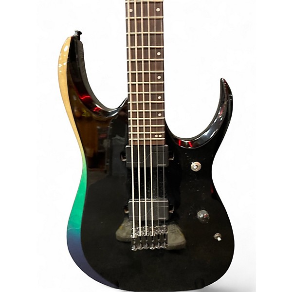Used Ibanez RGD61ALA Midnight Tropical Rainforest Solid Body Electric Guitar