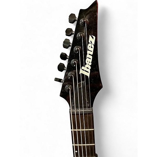 Used Ibanez RGD61ALA Midnight Tropical Rainforest Solid Body Electric Guitar