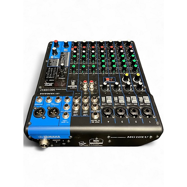 Used Yamaha MG10XU 10 Channel Mixer with Effects Unpowered Mixer