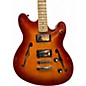 Used Squier Affinity Starcaster Deluxe Sienna Sunburst Hollow Body Electric Guitar
