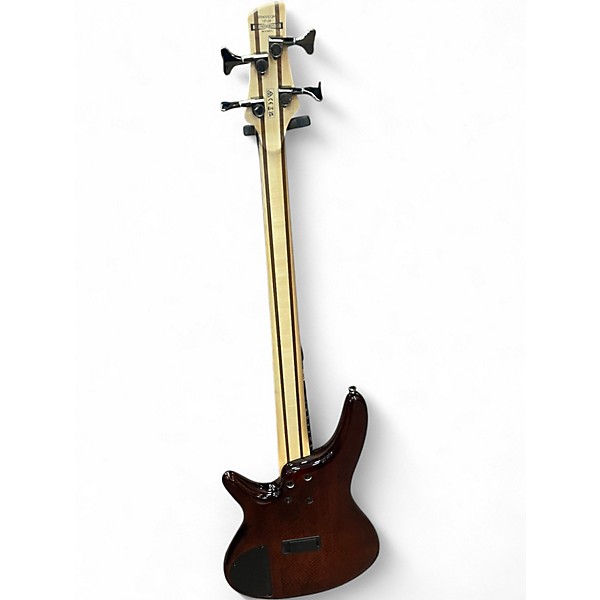 Used Ibanez SR400 2 Color Sunburst Electric Bass Guitar