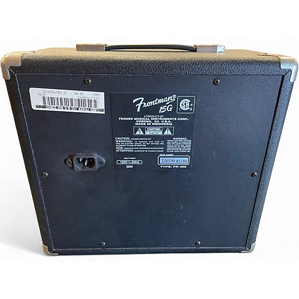 Used Fender Frontman 15G 15W Guitar Combo Amp