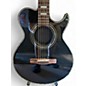 Used Greg Bennett Design by Samick Blackbird Black Acoustic Electric Guitar