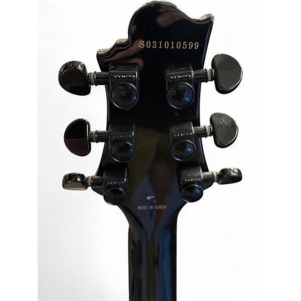 Used Greg Bennett Design by Samick Blackbird Black Acoustic Electric Guitar