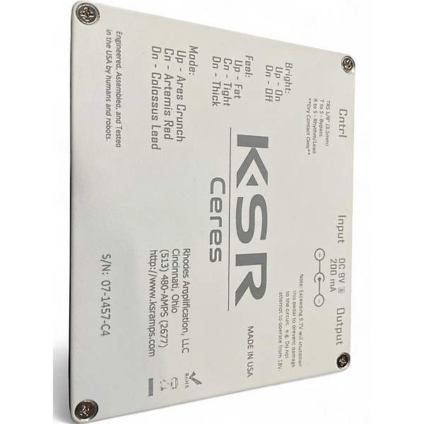 Used Ksr Ceres Effect Pedal