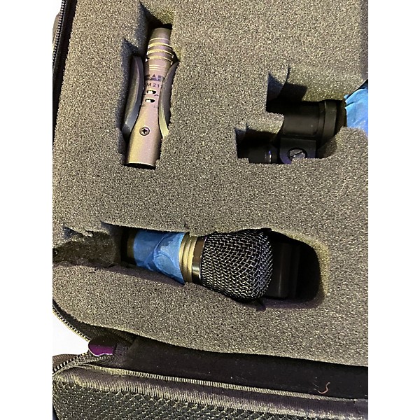 Used CAD STAGE 7 (MISSING 1 TOM MIC) Percussion Microphone Pack