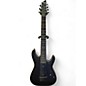 Used Schecter Guitar Research Demon 7 String Black and Yellow Solid Body Electric Guitar thumbnail