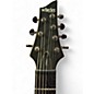 Used Schecter Guitar Research Demon 7 String Black and Yellow Solid Body Electric Guitar