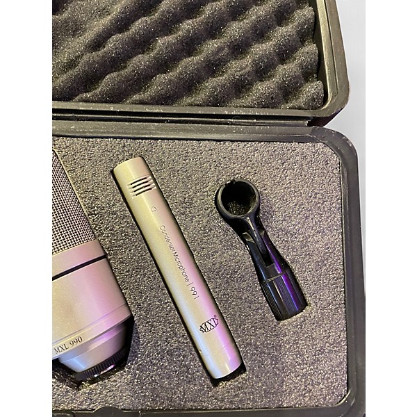 Used MXL 990 991 Recording Microphone Pack