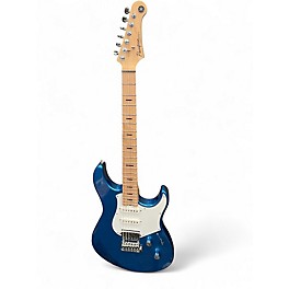 Used Yamaha Pacifica Standard Plus Electron Blue Metallic Solid Body Electric Guitar