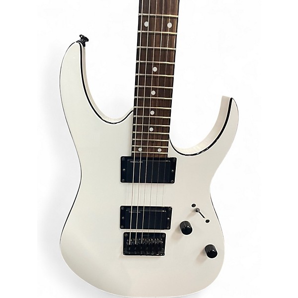 Used Ibanez RG2EX2 White Solid Body Electric Guitar