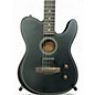 Used Fender Acoustasonic Standard Telecaster Black Acoustic Electric Guitar